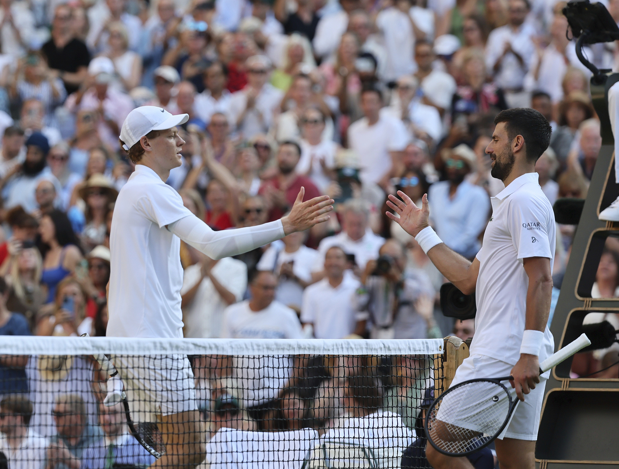 德国网球队完胜欧洲网球队，德约科维奇统治全场的简单介绍